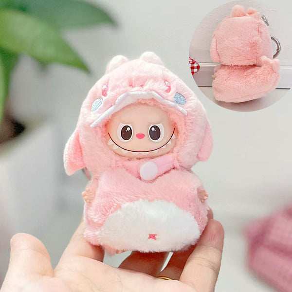 [mini BUBU] Pink Dinosaur Outfit Set