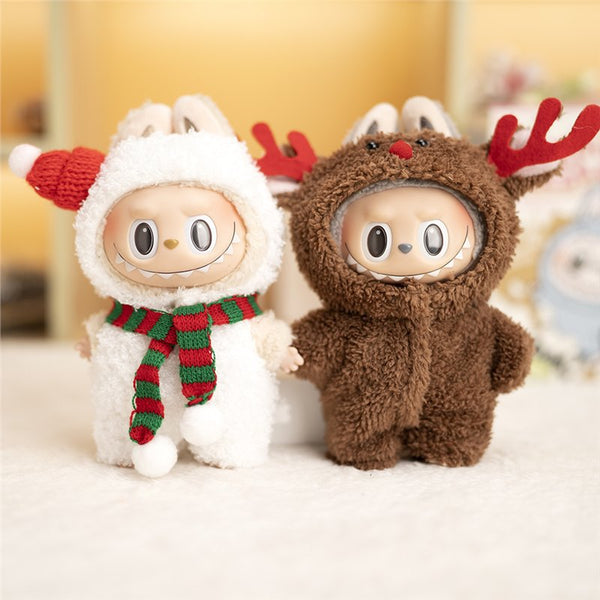 Snowman & Reindeer Cozy Jumpsuit Set