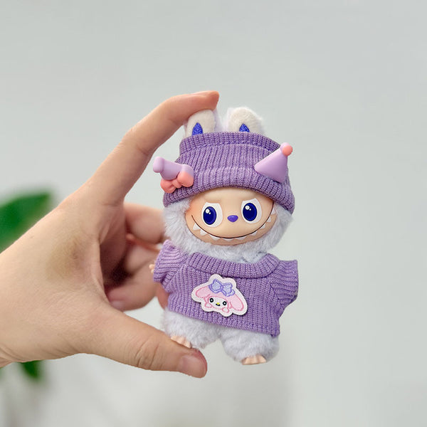[mini BUBU] Purple Coulomb Outfit Set