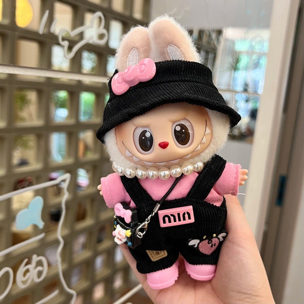 Street Fashion  Pink & Black Chic Outfit