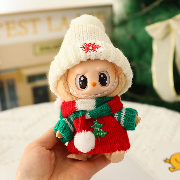 Festive Knitted Christmas Tree Outfit