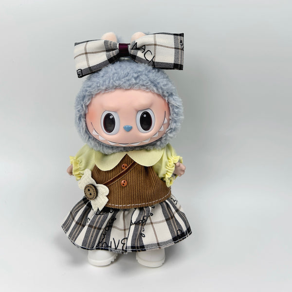 Plaid Prep School Outfit Set — 2 color