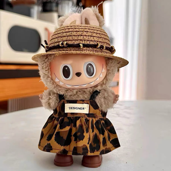 Leopard Chic Fashion Dress Set